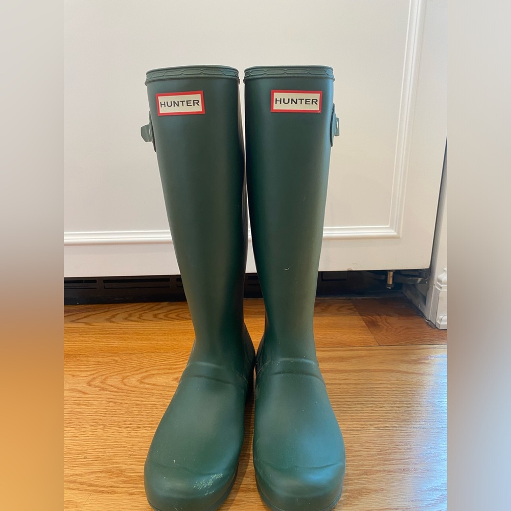 Olive Green Hunter Boots